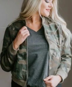 Lauriebelles Lily & Lottie Camo Bomber Jacket 34 Lauriebelles Lily & Lottie Camo Bomber Jacket