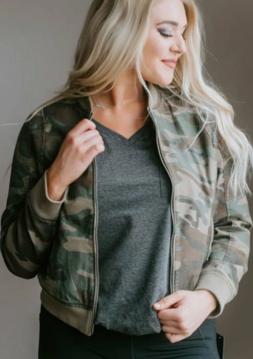 Lauriebelles Lily & Lottie Camo Bomber Jacket 18 Lauriebelles Lily & Lottie Camo Bomber Jacket
