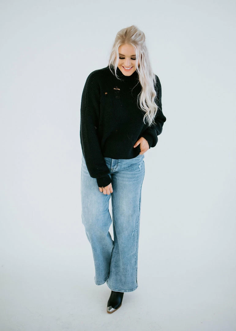 Lauriebelles Lily & Lottie Ettie Distressed Sweater By Chelsea DeBoer 53 Lauriebelles Lily & Lottie Ettie Distressed Sweater By Chelsea DeBoer