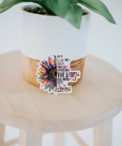 Expression Design Co Fabulous Floral Vinyl Stickers Accessories & Gifts