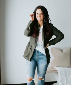 Lauriebelles Chelsea DeBoer By Lily & Lottie Utility Jacket 44 Lauriebelles Chelsea DeBoer By Lily & Lottie Utility Jacket