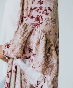 Ces Femme Golden Days Floral Kimono Curvy