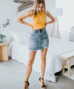 Le Lis Tops Janie Ribbed Bodysuit 30 Le Lis Tops Janie Ribbed Bodysuit