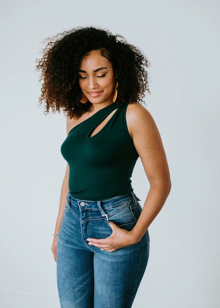 Lush Tops Aphrodite One Shoulder Bodysuit 8 Lush Tops Aphrodite One Shoulder Bodysuit