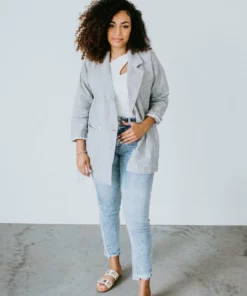 Love Stitch Higgins Oversized Blazer Outerwear