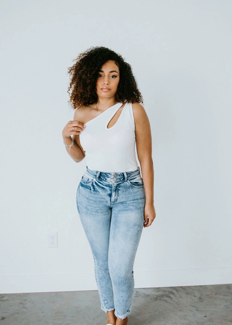 Lush Tops Aphrodite One Shoulder Bodysuit 11 Lush Tops Aphrodite One Shoulder Bodysuit