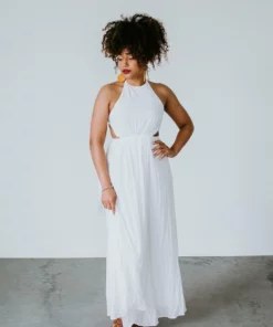 Lush Clothing Dresses Super Sweet Halter Maxi Dress