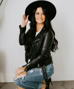 Lauriebelles Sturgis Biker Jacket By Chelsea DeBoer Lily & Lottie