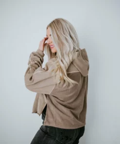 Whitehouse Murphy Distressed Hoodie By Chelsea DeBoer Lily & Lottie