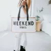 Tracie's Boutique Accessories & Gifts Weekend Vibes Tote Bag