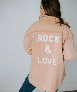 Blue B Outerwear Rock And Love Denim Jacket