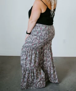 Ee:some Curvy Britta Wide Leg Pant
