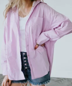 Mimosa June Button Up Shirt Tops