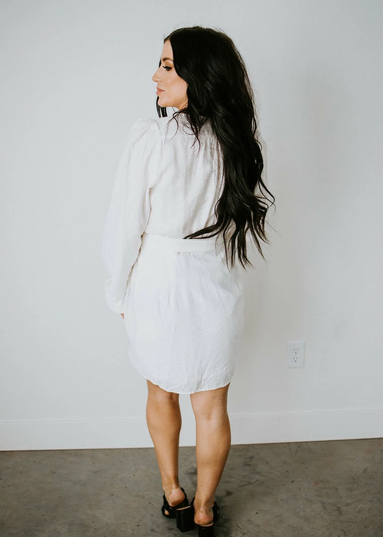 Peach Love California Dresses Tirzah Wrap Mini Dress 7 Peach Love California Dresses Tirzah Wrap Mini Dress