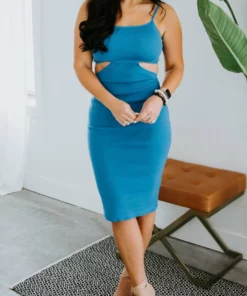 Mable Hot Shot Bodycon Midi Dress Dresses