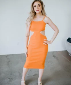 Mable Hot Shot Bodycon Midi Dress Dresses