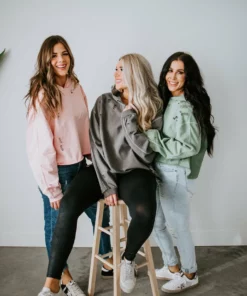 Whitehouse Murphy Distressed Hoodie By Chelsea DeBoer Lily & Lottie