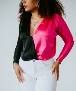 Strut & Bolt Double Take Two-Tone Bodysuit 18 Strut & Bolt Double Take Two-Tone Bodysuit