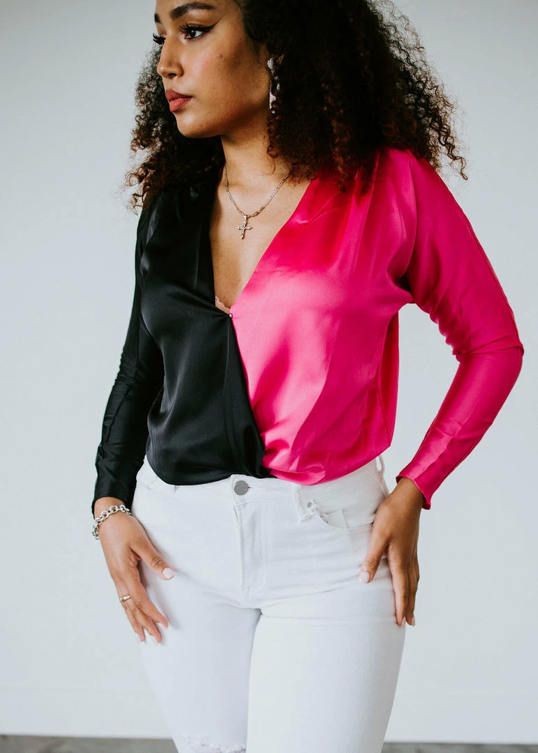 Strut & Bolt Double Take Two-Tone Bodysuit 9 Strut & Bolt Double Take Two-Tone Bodysuit