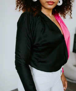 Strut & Bolt Double Take Two-Tone Bodysuit 19 Strut & Bolt Double Take Two-Tone Bodysuit