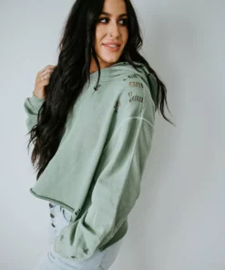 Whitehouse Murphy Distressed Hoodie By Chelsea DeBoer Lily & Lottie