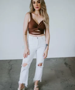 Top Women Twisted Fate Crop Top Tops