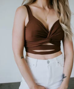 Top Women Twisted Fate Crop Top Tops