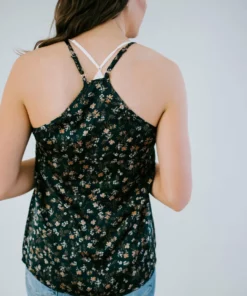 Doe & Rae Tops Fresh Impression Lace Trim Cami