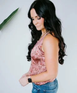 Doe & Rae Tops Fresh Impression Lace Trim Cami