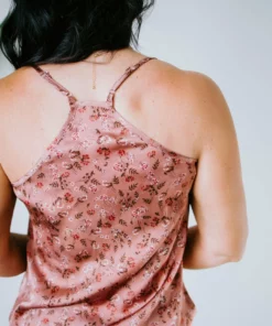 Doe & Rae Tops Fresh Impression Lace Trim Cami