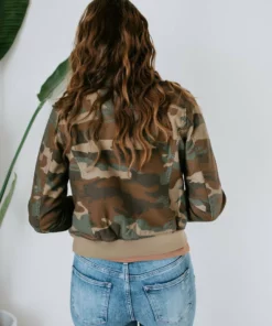 Lauriebelles Lily & Lottie Camo Bomber Jacket 30 Lauriebelles Lily & Lottie Camo Bomber Jacket