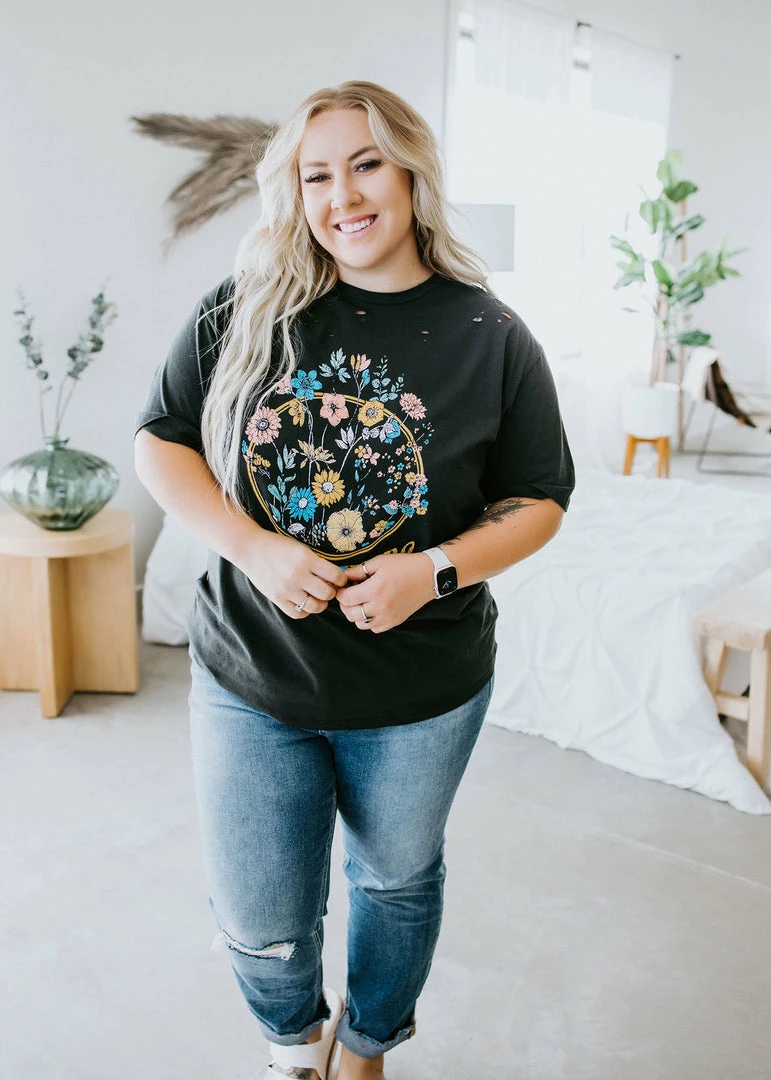 Zutter Wildflowers Graphic Tee 4 Zutter Wildflowers Graphic Tee