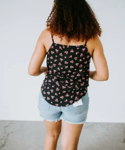 Haptics Floral Feelings Surplice Tank 9 Haptics Floral Feelings Surplice Tank