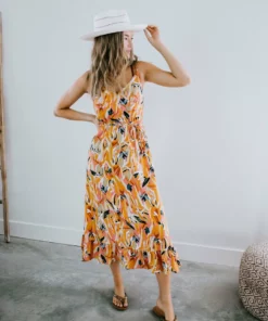 Daphne Lo Dresses Sunny Oasis Midi Dress