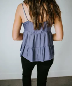 Ee:some Cleo Tiered Tank Top Tops