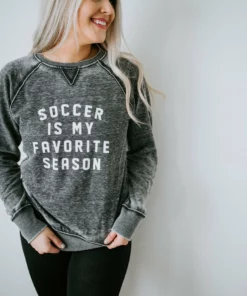 Ocean & 7th Soccer Is My Favorite Season Sweatshirt
