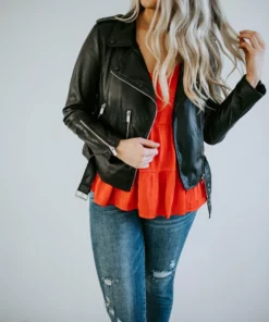 Lauriebelles Sturgis Biker Jacket By Chelsea DeBoer Lily & Lottie