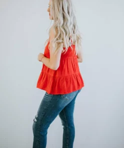 Ee:some Cleo Tiered Tank Top Tops