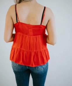 Ee:some Cleo Tiered Tank Top Tops