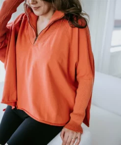 Trend Notes Tops Taylan Quarter Zip Pullover