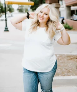 Lauriebelles Off White Lily & Lottie Perfection Crew Neck Tee 10 Lauriebelles Off White Lily & Lottie Perfection Crew Neck Tee