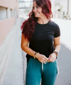 Lauriebelles Black Lily & Lottie Perfection Crew Neck Tee 11 Lauriebelles Black Lily & Lottie Perfection Crew Neck Tee