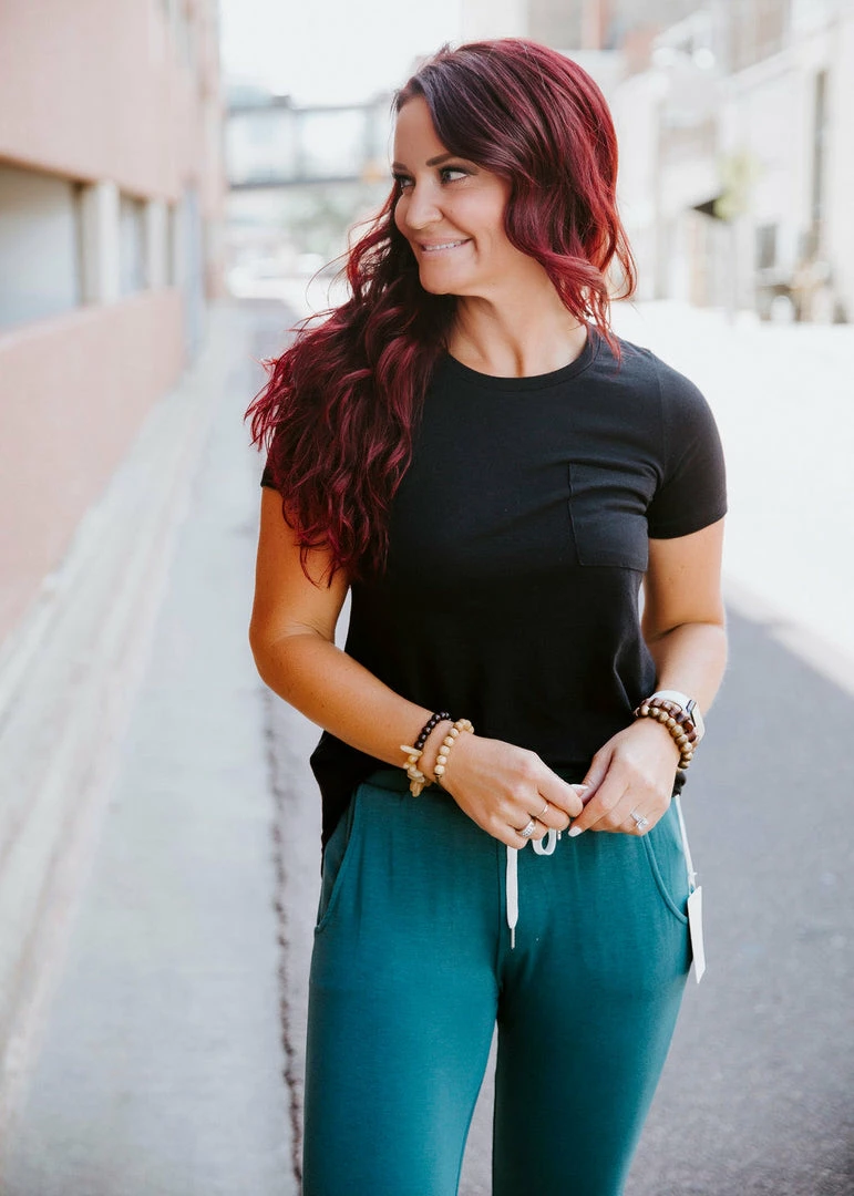 Lauriebelles Black Lily & Lottie Perfection Crew Neck Tee 5 Lauriebelles Black Lily & Lottie Perfection Crew Neck Tee