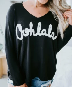 Venti6 Tops Ooh La La Sweater