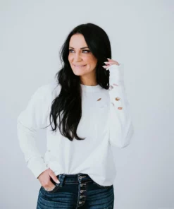 Lauriebelles Kynlee Distressed Crew By Lily & Lottie