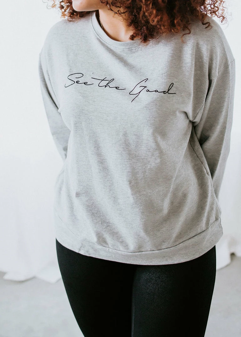 Tres Bien Tops See The Good Graphic Pullover 4 Tres Bien Tops See The Good Graphic Pullover