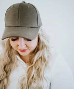 Olive & Pique Maggie Jersey Baseball Cap Outerwear