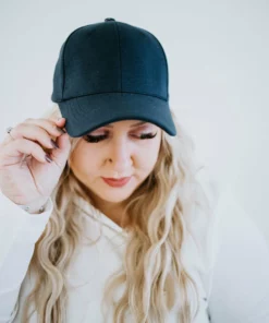 Olive & Pique Maggie Jersey Baseball Cap Outerwear