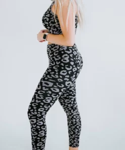 Hem & Thread, Inc Spot On Leopard Print Legging