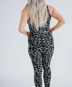 Hem & Thread, Inc Spot On Leopard Print Legging